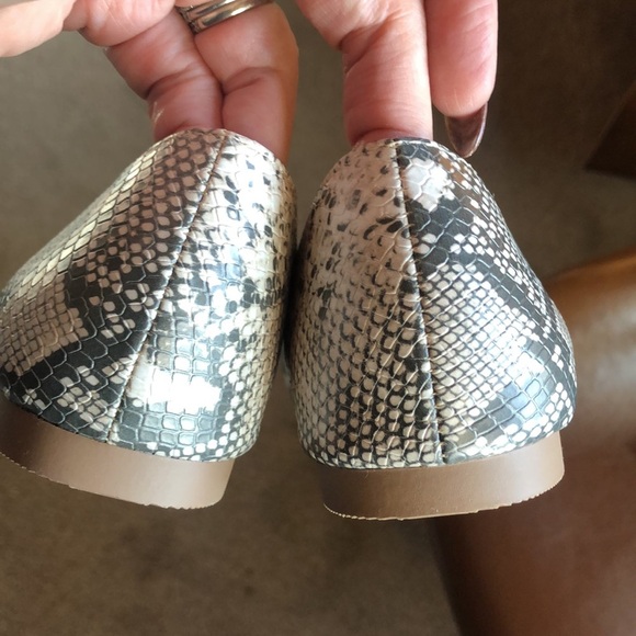 Like new Coconuts by Matisse flat sole never worn faux lizard 7.5W - Picture 6 of 9